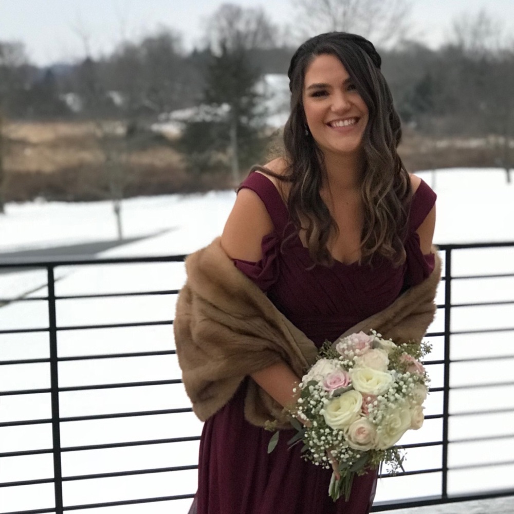 Bill levkoff bridesmaids dress
